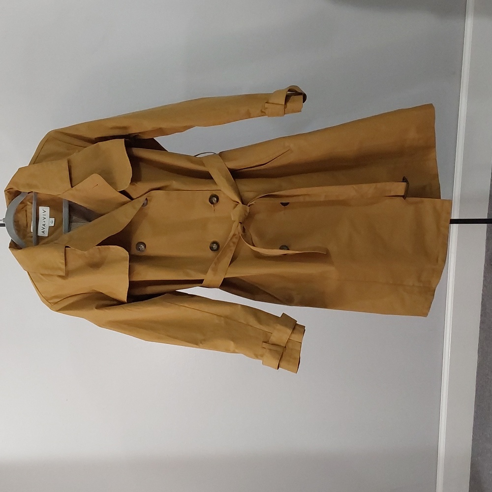 AVA&VIV waterproof trench coat